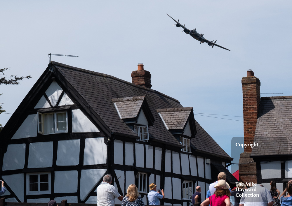 Avro Lancaster, Shelsley Walsh Classic Nostalgia, 16th July 2022.