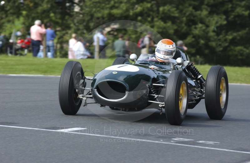 Philip Walker, Lotus 16, HGPCA pre-1961 Grand Prix cars, Oulton Park Gold Cup, 2002