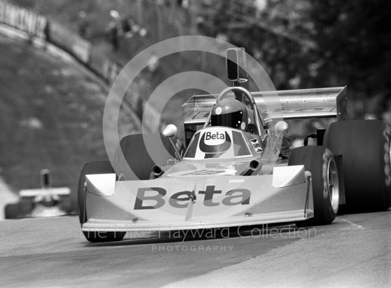 Vittorio Brambilla, March 741, Brands Hatch, British Grand Prix 1974.
