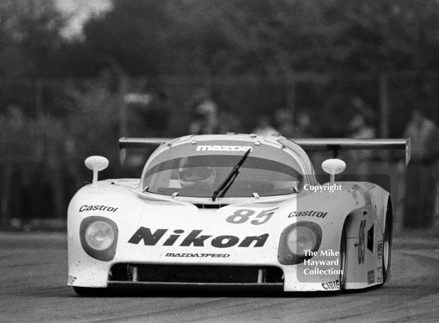 Mazda 737, World Endurance Championship, 1985&nbsp;Grand Prix International 1000km meeting, Silverstone.
