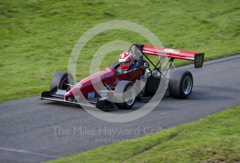 Darren Gumbley, Force PT, Hagley and District Light Car Club meeting, Loton Park Hill Climb, September 2013. 