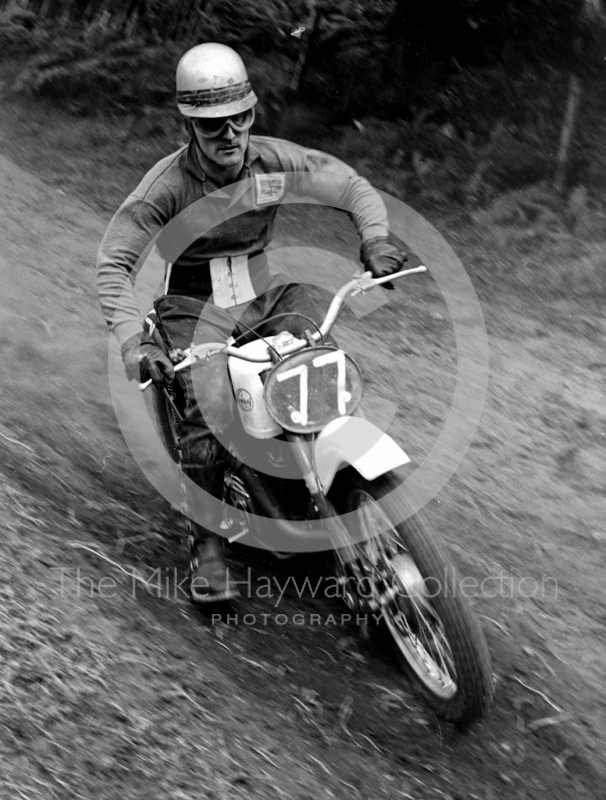 Alan Clough, Greeves 250, Invitation Race, 1964 Motocross des Nations, Hawkstone Park.