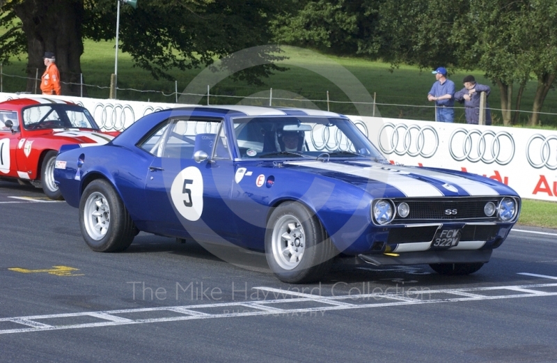 Tim Fish, Chevrolet Camaro 350SS, HSCC Historic Roadsports Championship, Oulton Park Gold Cup, 2002