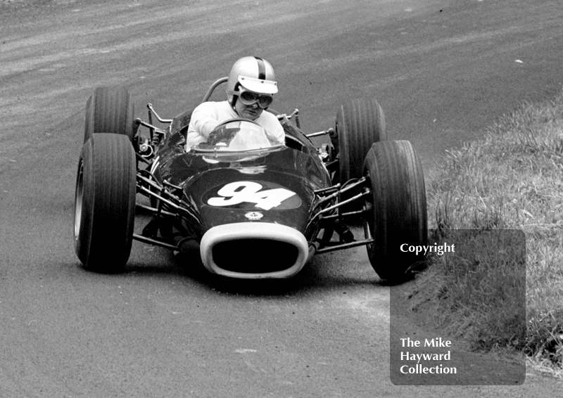 David Good, BRM 4WD, Shelsley Walsh Hill Climb June 1967.