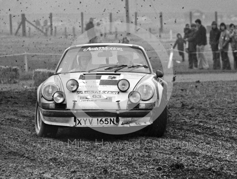 Marek Gierowski/David West, Porsche 911, XYV 165N, 1974 RAC Rally
