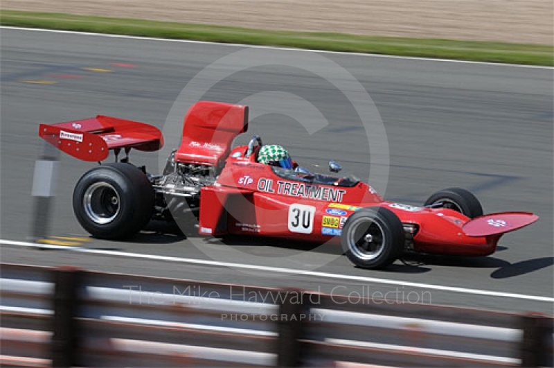 Mike Wrigley, 1971 March 711, Grand Prix Masters race, Silverstone Cassic 2009.