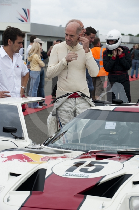 Adrian Newey, Ford GT40 4.7, World Sports Car Masters, Silverstone Classic 2010