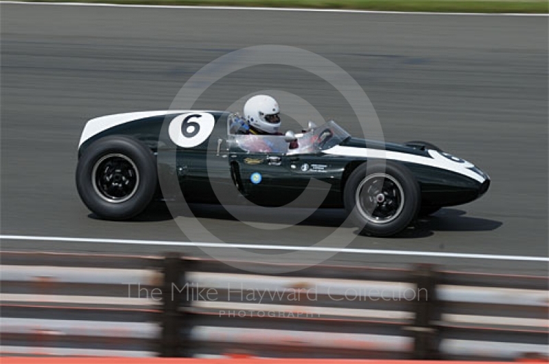Rod Jolley, 1958 Cooper T45, HGPCA pre-1966 Grand Prix Cars Race, Silverstone Classic 2009.