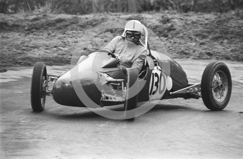 Action at Prescott hill climb, 1967.