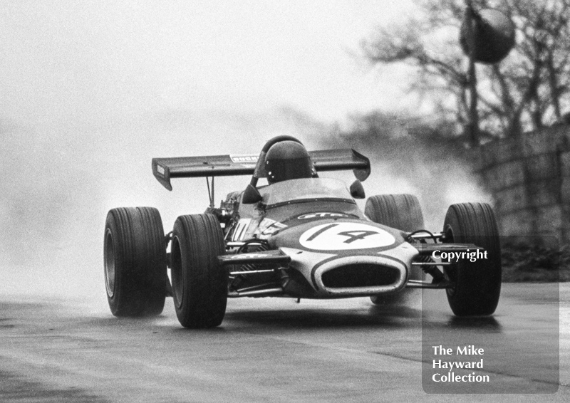 Dick Barker, Brabham BT28-20, Oulton Park, John Player Formula 2, 1972.