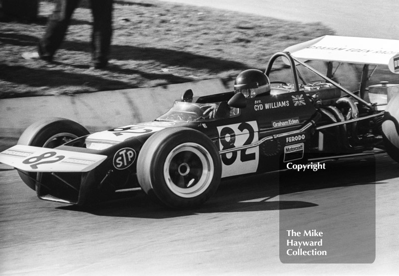 Cyd Williams, Alida Graham Eden Racing Chevron B18, Mallory Park, Formula 2, 1972.
