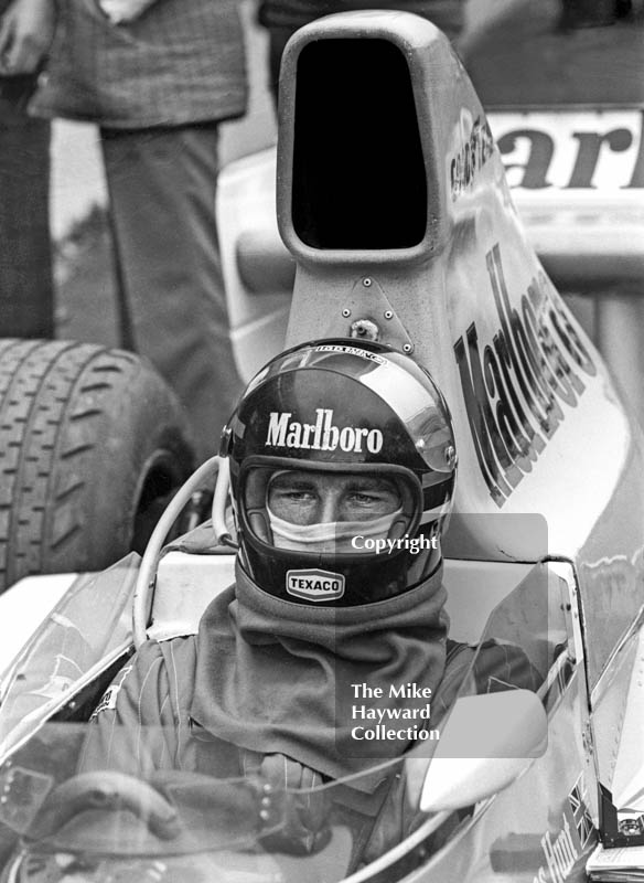 Winner James Hunt, Marlboro McLaren Ford M23, Race of Champions, Brands Hatch, 1976.
