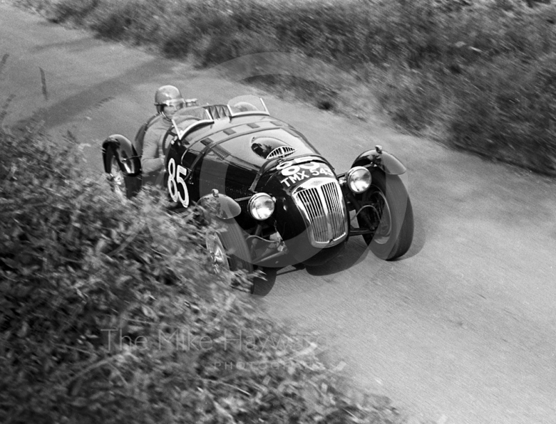 1949 Frazer Nash, TMX 543, Shelsley Walsh Hill Climb June 1970.
