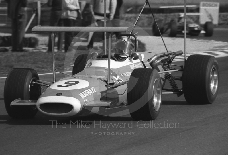 Jean-Pierre Beltoise, Matra MS7, Thruxton, Easter Monday 1969.
