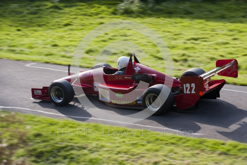 Bill Morris, Pilbeam MP88, Hagley and District Light Car Club meeting, Loton Park Hill Climb, September 2013. 