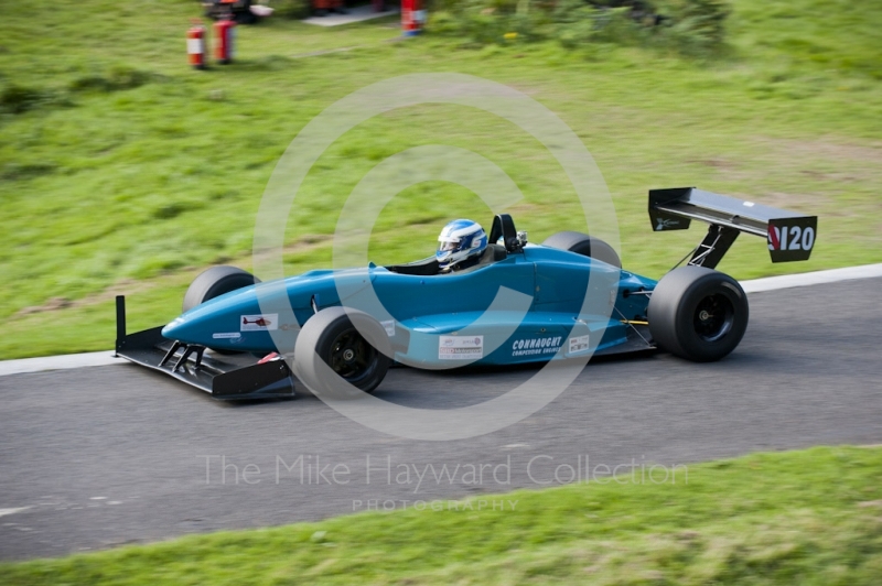 Martin Webb, Dallara F399, Hagley and District Light Car Club meeting, Loton Park Hill Climb, September 2013. 