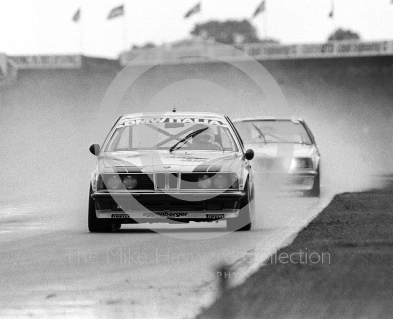 Winner Helmut Kelleners/Gianfranco Brancatelli, BMW 635i, Istel Tourist Trophy, European Touring Car Championship, Silverstone, 1984
