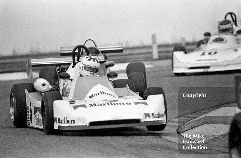 Jean-Louis Schlesser, Martini MK 34, Alfa Romeo, FISA European Championship, Donington Park, 1981.
