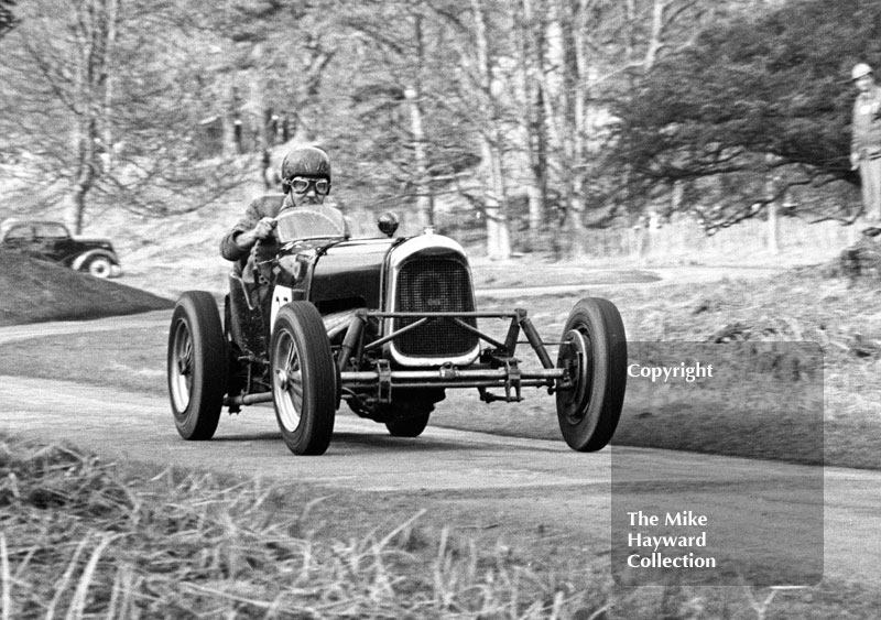 Ron Footit, AC/GN Special, Loton Park Hill Climb, 1969.
