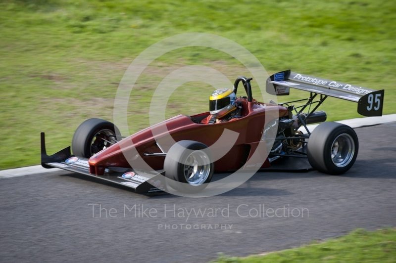 Steve Marr, PCD Saxon, Hagley and District Light Car Club meeting, Loton Park Hill Climb, September 2013. 