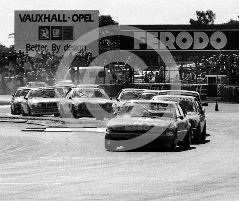 Tony Pond/Jean Louis Schlesser, Sanyo Rover Vitesse, Istel Tourist Trophy, European Touring Car Championship, Silverstone, 1984
