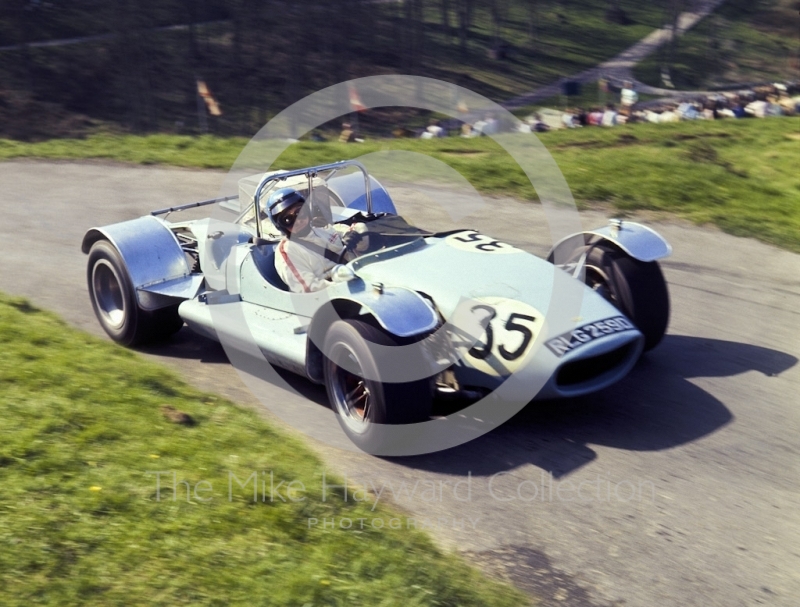 A Harrison, Lola T70 Ford, 39th National Open meeting, Prescott Hill Climb, 1970.