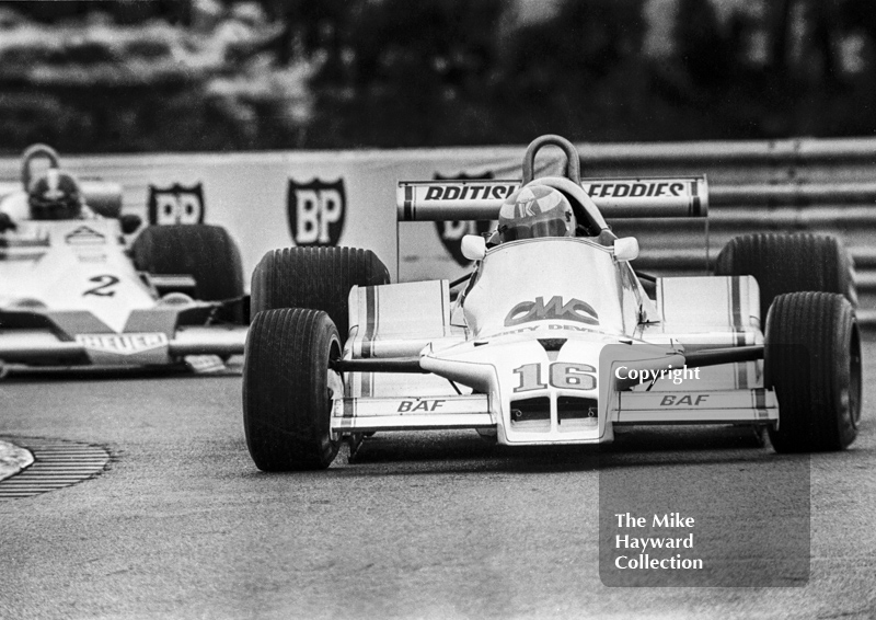 Rupert Keegan, Charles Clowes Racing Arrows A0/A1, 1979 Aurora AFX British F1 Championship, Donington Park
