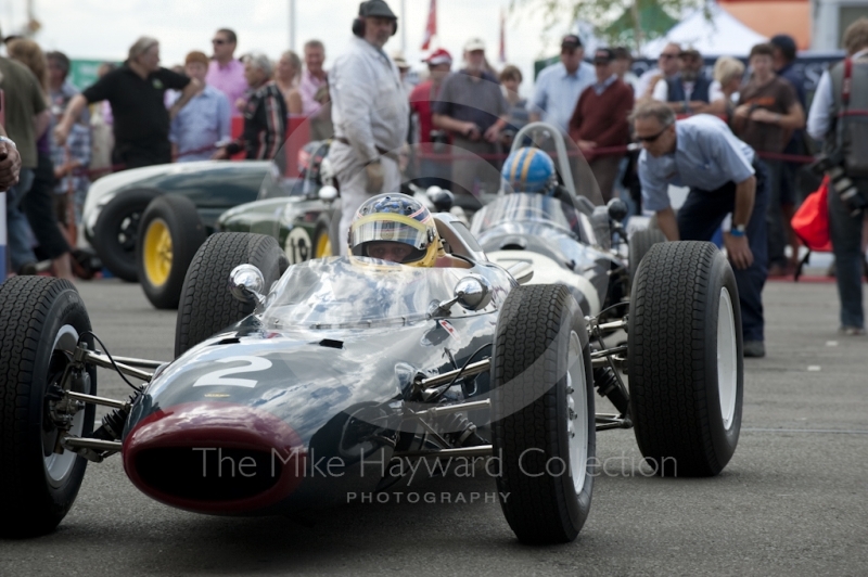 1962 Lola Mk 4 of Mark Piecy, Silverstone Classic, 2010