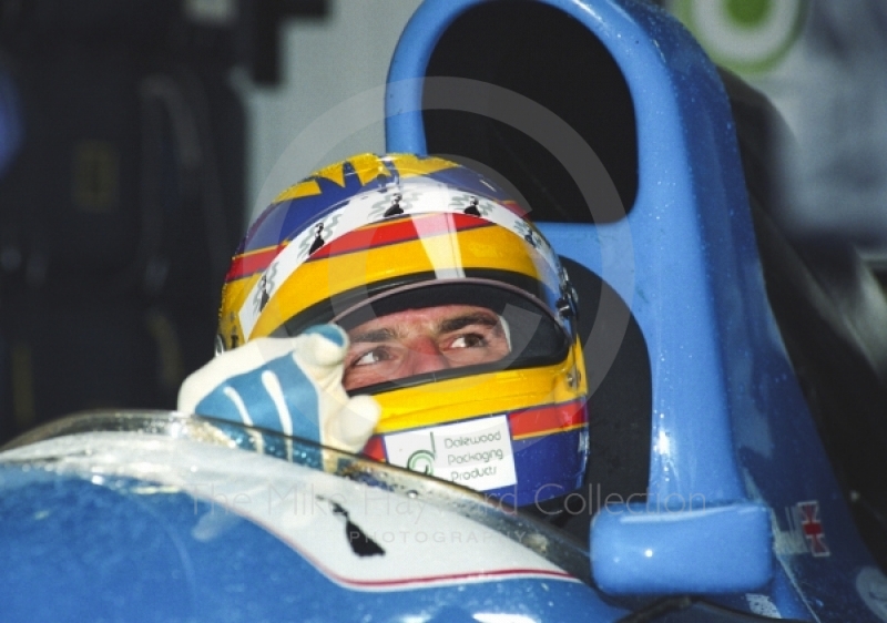 Mark Blundell, Ligier Renault JS39, Silverstone, British Grand Prix 1993.
