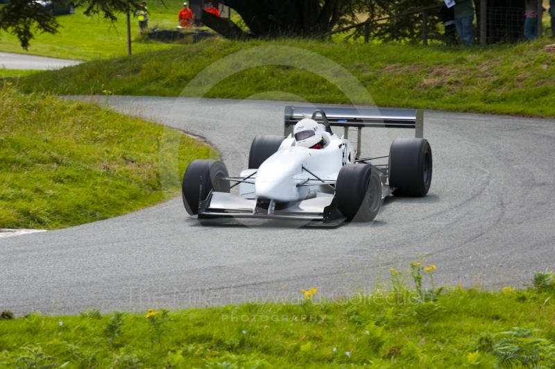 Phil Lynch, Dellara F301, Hagley and District Light Car Club meeting, Loton Park Hill Climb, August 2012. 