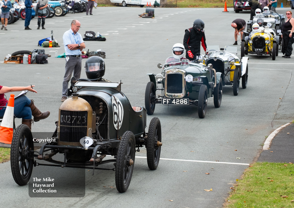 John Deveuve, Singer Hill Climb, VSCC Speed Championship, Loton Park, September 2025.