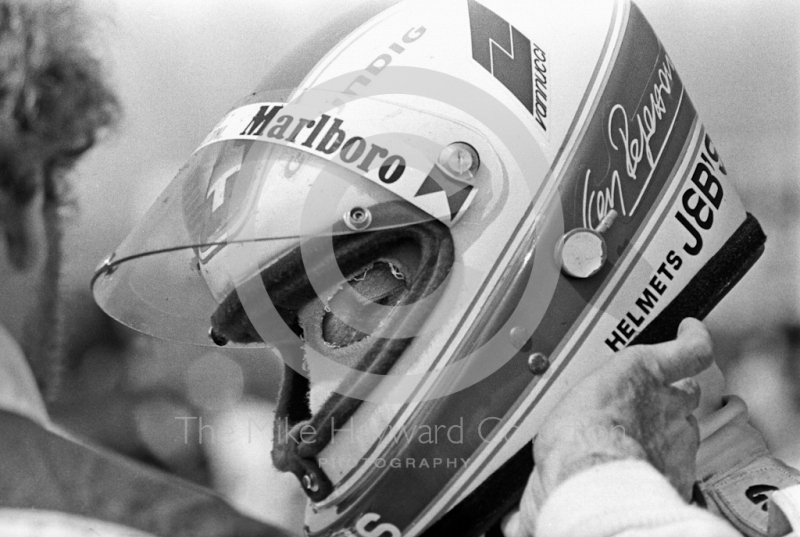 Race-winner Clay Regazzoni, Silverstone, British Grand Prix 1979.
