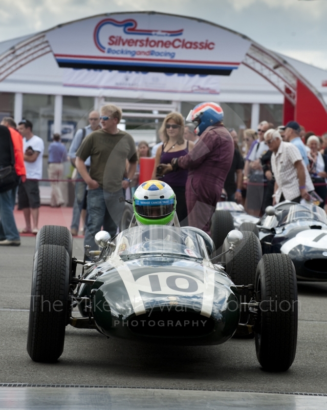 Enrico Spaggiari, 1960 Cooper T53, Silverstone Classic, 2010