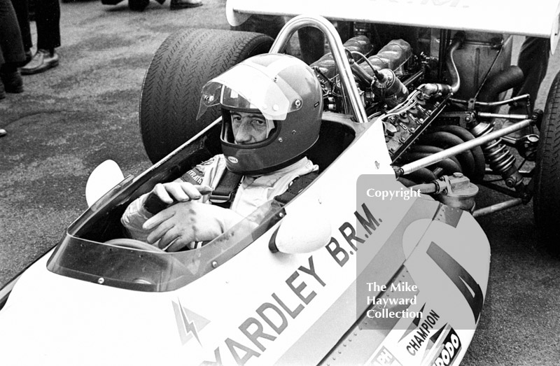 Jo Siffert, Yardley BRM P153, Oulton Park Rothmans International Trophy, 1971.
