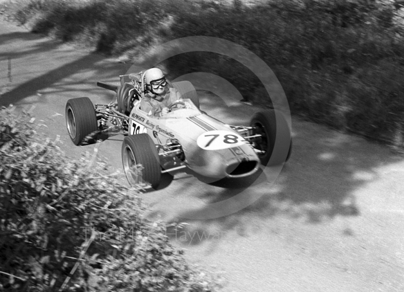 David Hepworth, Hepworth Ferguson 4WD, Shelsley Walsh Hill Climb June 1970.
