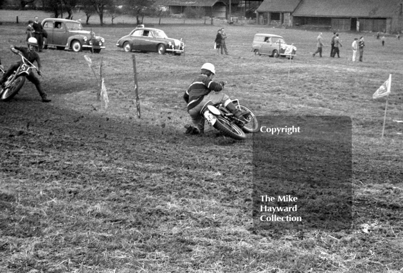 Motocross action at Featherstone, Wolverhampton, in 1963.