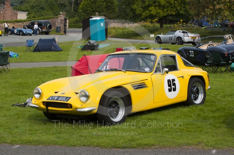 Neil Hastle, TVR Vixen, Hagley and District Light Car Club meeting, Loton Park Hill Climb, August 2012.