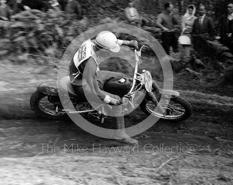 Don Rickman, Metisse, 1964 Motocross des Nations, Hawkstone Park.