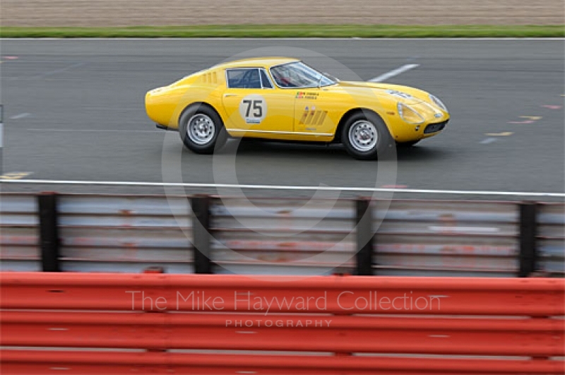 Manuel Ferrao/Diogo Ferrao, 1965 Ferrari 275 GTB, Masters Gentlemen Drivers' pre-1966 GT and Sports Endurance Cars, Silverstone Classic 2009.