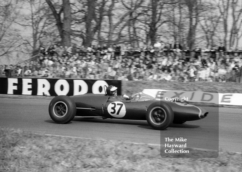 Peter Gethin, Charles Lucas Lotus 22, Formula 3 race, Oulton Park Spring Race meeting, 1965.
