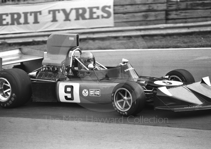 Hans Stuck, March 741, Brands Hatch, British Grand Prix 1974.
