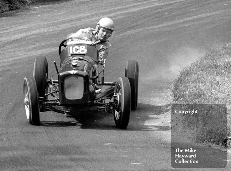 Brian Villers, Austin 7, Shelsley Walsh Hill Climb June 1967.
