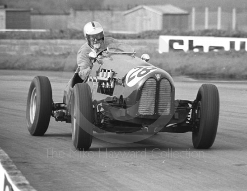 Frank Lockhart, Rover Special, Historic Race, Silverstone Martini International Trophy meeting 1969.