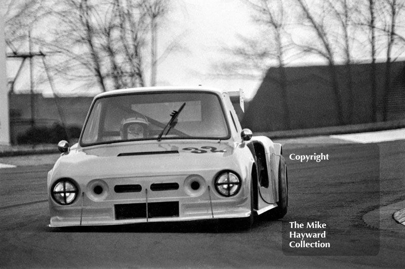 Walter Robertson, Colin Bennett Racing Ltd, Skoda/Hart, Round 1 of the 1981 Motoring News Donington Grand Touring Car Championship.
