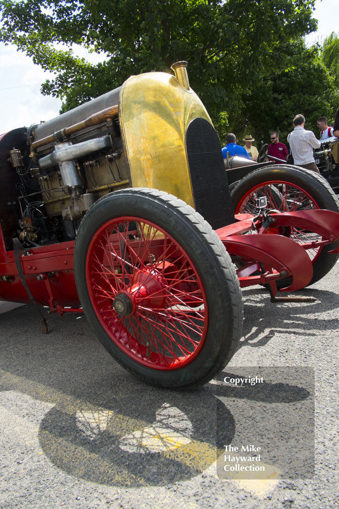 The Beast of Turin, Fiat S76, Chateau Impney Hill Climb 2015.
