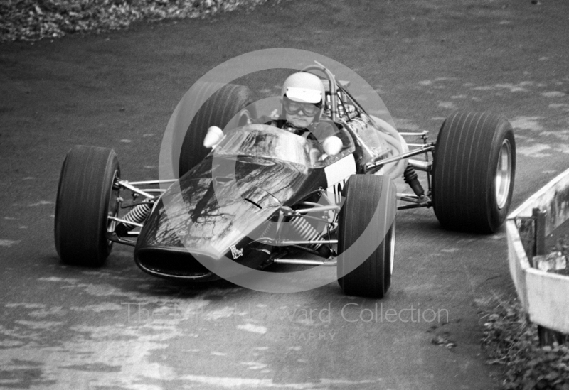 Cornering at Prescott, 1969, 37th National Open meeting, Prescott Hill Climb, 1969. 