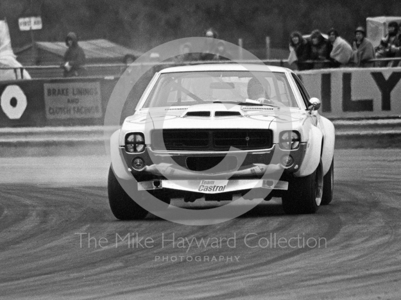 David Howes, American Motors Javelin V8, Silverstone International Trophy meeting 1972.
