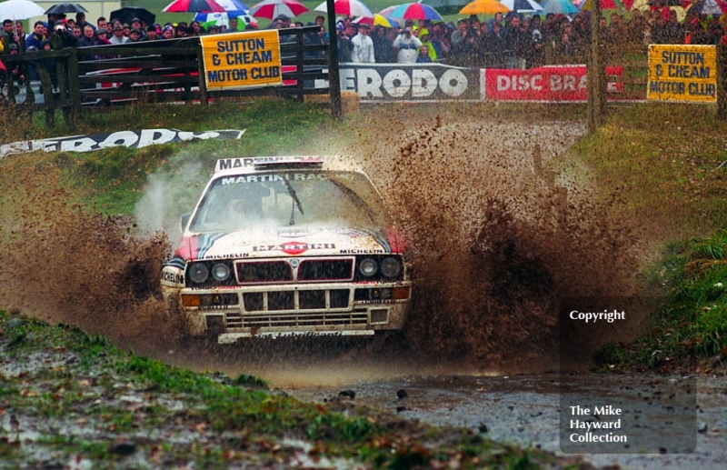 Juha Kankkunen/Juha Piironen, Martini Lancia Delta HF Integrale, 1992 RAC Rally, Weston Park
