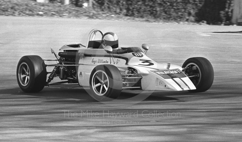 Roger Williamson, Wheatcroft Racing March 723, Mallory Park, Forward Trust 1972.
