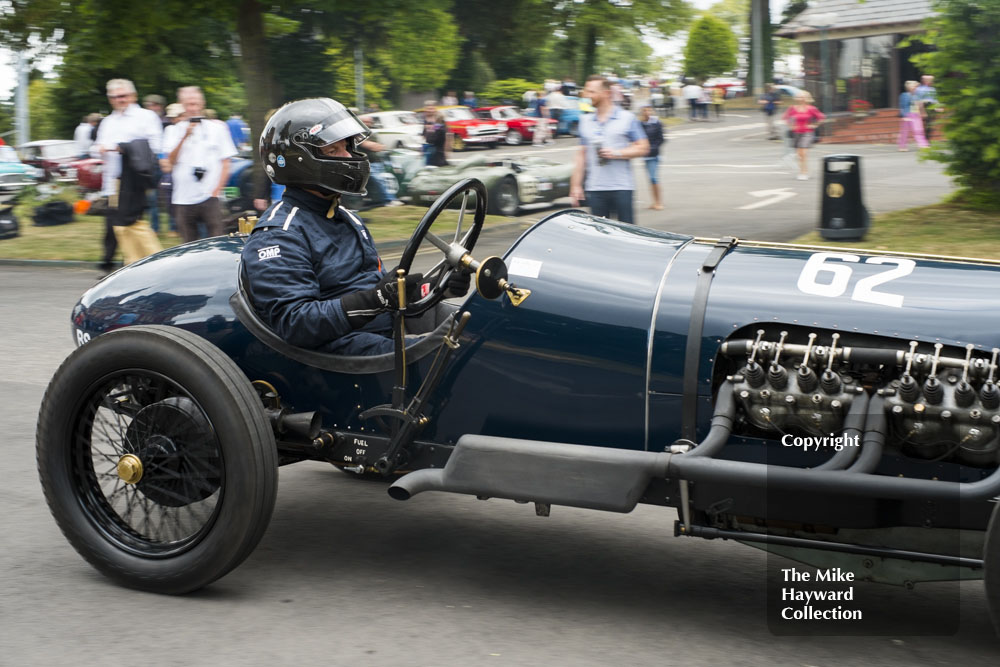 Geoff Smith, Piccard Pictet Sturtevant Aero Special, Chateau Impney Hill Climb 2015.
